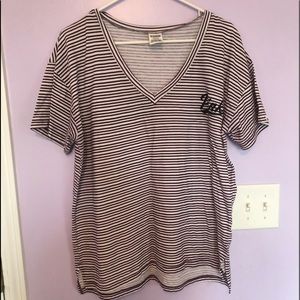V-Neck PINK T Shirt
